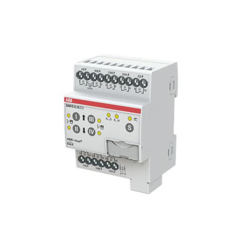 1St. Abb SAH/S8.16.7.1 Schalt-/Jalousieaktor, 8fach, 16 A, REG 2CDG110250R0011