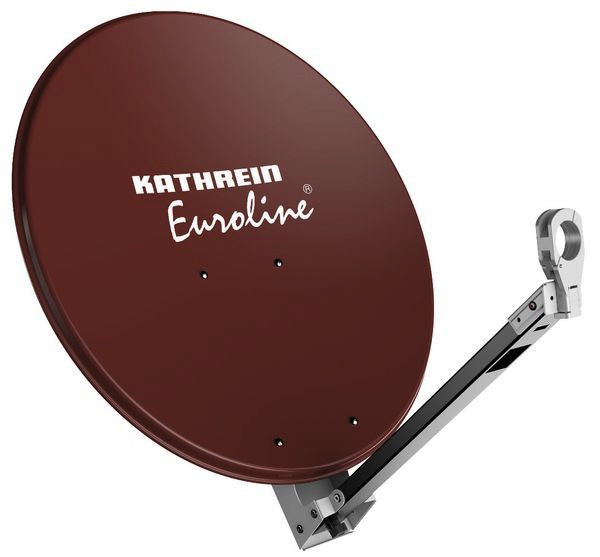 1St. Kathrein KEA850/R Parabolantenne 85 cm Rotbraun