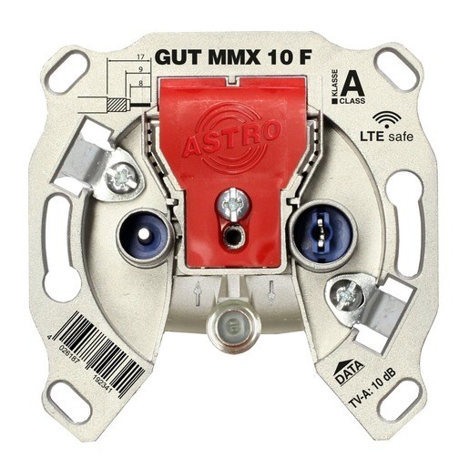 1St. Astro GUT MMX 10 F BK-Modem-Enddose, 5 - 1218 MHz, mit F-An GUTMMX10F 00541411