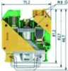 1St. Wieland WKN 70 SLU Schutzleiterklemmen mit Universalfuss 57.570.9055.0 WKN70SLU