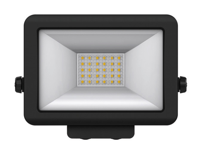 1St. Theben 1020684 LED-Strahler für Wandmontage, 20 Watt, schwarz