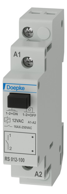 1St. Doepke 09981031 RS 012-100 Stromstoßschalter 12V 16A 1S