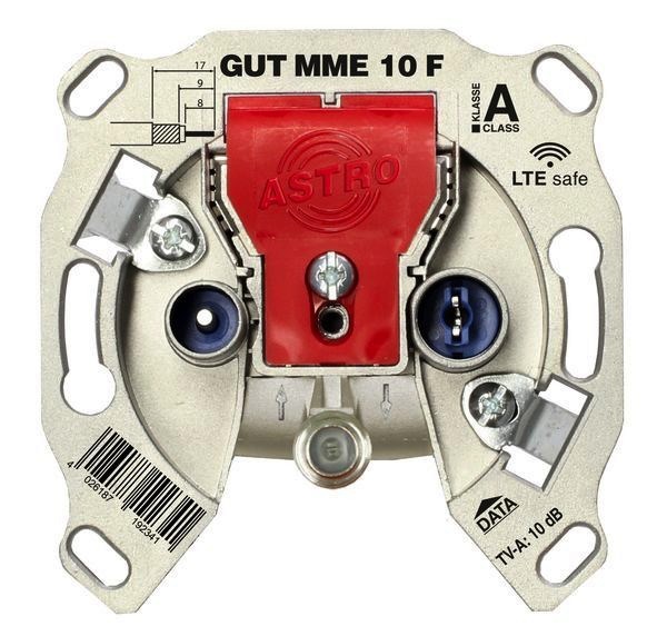 1St. Astro GUT MME 10 F BK-Modem-Enddose, 5 - 1218 MHz, mit F-An GUTMME10F 00541113