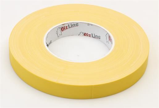 50m Bizline BIZ 350020 Gewebeklebeband gelb 19mm x 50m x 0,31mm BIZ350020