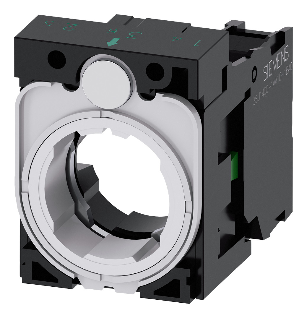 1St. Siemens 3SU1500-1AA10-1BA0 Halter für 3 Module, 1S