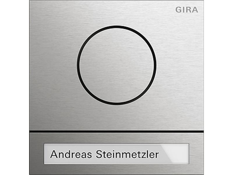 1St. Gira 5565920 Türstationsmodul System 106 Edelstahl 5565920