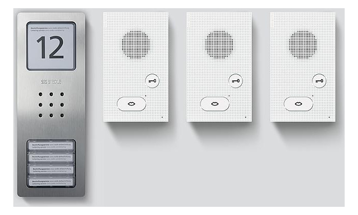 1St. Siedle SET CAB 850-3 E/W, SET CAB 850-3 E/W Audio-Set Siedle Basic