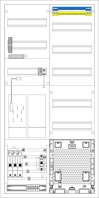 1St. F-Tronic EHZ54APZ-0035-TIEHZ EHZ54APZ-0035-TIEHZ, 1 ZP, 1R,, 1V, 1DS, 2APL,1 SLS 35A, TIEHZ 7120890