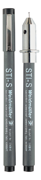 1St. Weidmüller 0508401694 Beschriftungsstift STI Waterproof schwarz