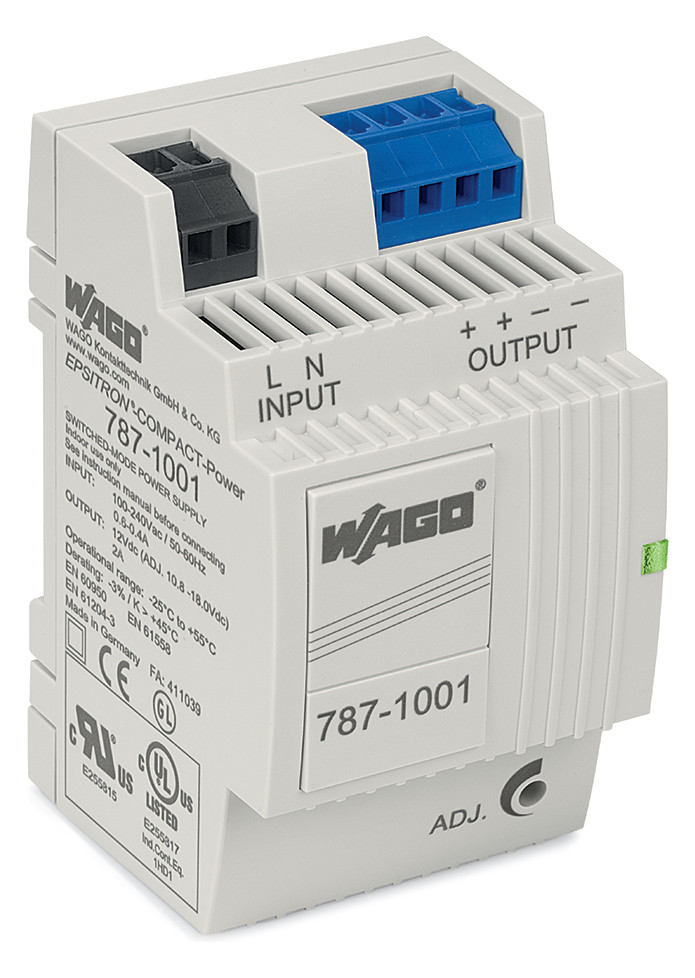 1St. Wago 787-1001 Primär getaktete Stromversorgung Compact, Netzgerät