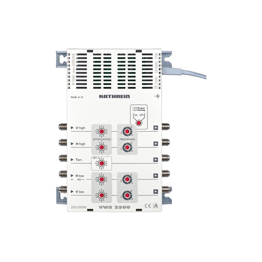 1St. Kathrein VWS2500 Multischalter- Verteilnetzverstärker,5 Verstärker