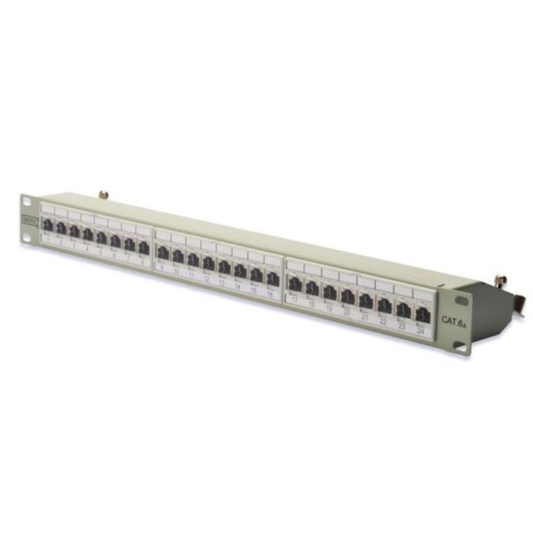 1St. Digitus DN-91624S-EA CAT 6a Klasse EA Patch Panel, geschirmt, 1HE