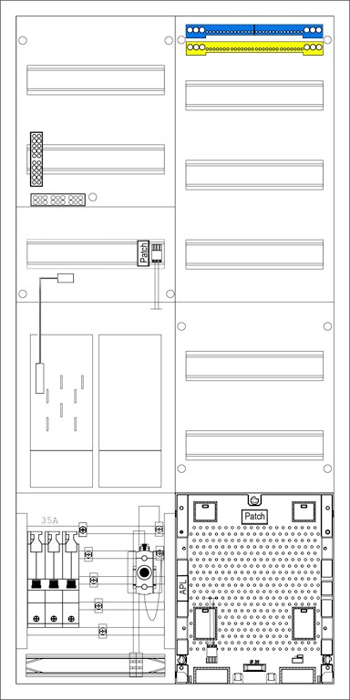 1St. F-Tronic EHZ54APZ-0035-TCEHZ EHZ54APZ-0035-TCEHZ, 1 ZP, 1R,, 1V, 1DS, 2APL, 1 SLS 35A,TCEHZ 7120848