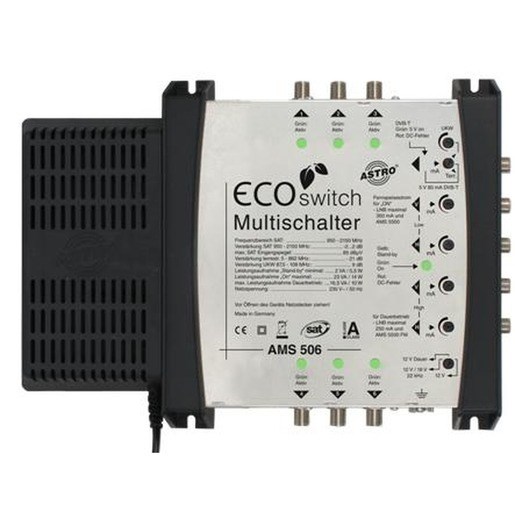 1St. Astro AMS506ECO Profi-Multischalter Standalone 00360061 AMS 506 ECO