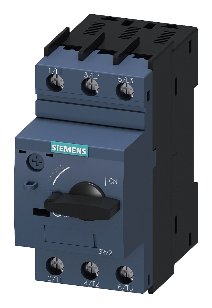 1St. Siemens 3RV20110FA10 Leistungsschalter, S00, Motorschutz, Class 10, A-ausl. 0,35-0,5A, N-ausl. 6,5A 3RV2011-0FA10