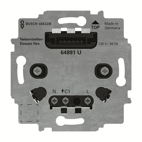 1St. Busch-Jaeger 64891 U 64891 U Nebenstellen-Einsatz flex 2CKA006800A3050