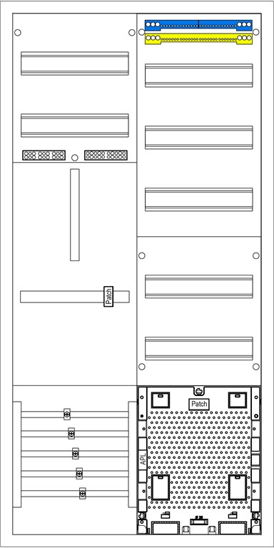 1St. F-Tronic ZE106APZ ZE106APZ, 1 ZP,1 V, mit APZ Platz incl. APL-E-S 7120742