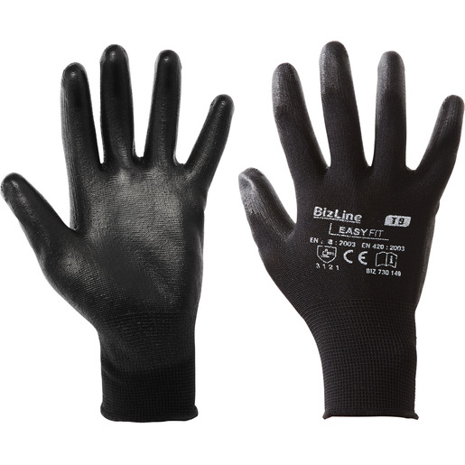 1Pk Bizline BIZ 730150 PU-Handschuhe passen Größe 10, 1Pk=10 Stück