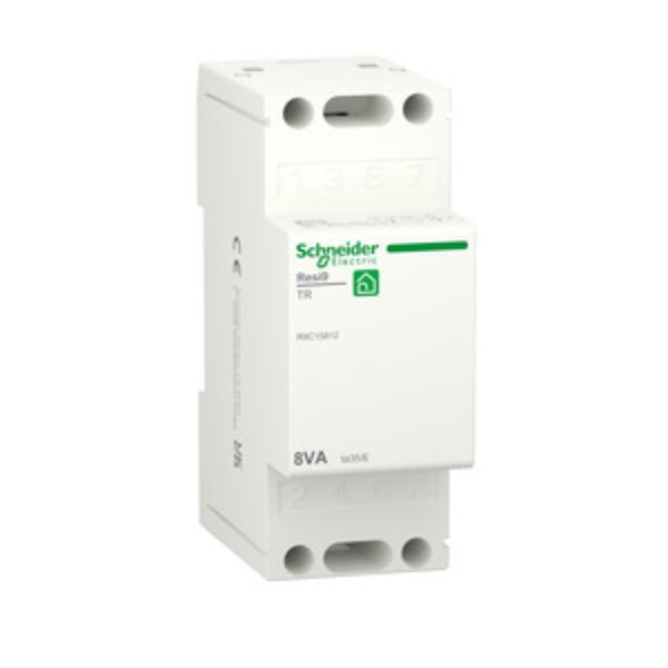 1St. Schneider Electric R9C15812 Resi9 Klingeltransformator iTR, 230V 50-60 Hz, Ausgang 8-12 V AC, 8 VA