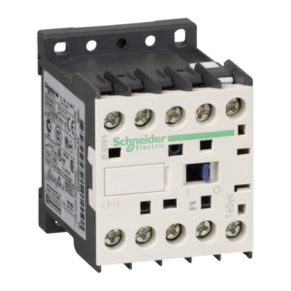 1St. Schneider Electric LP1K0901BD3 Leistungsschütz LP1K 3p, +1Ö, 4 kW, 9 A, 400 V AC3, Spule 24 V DC