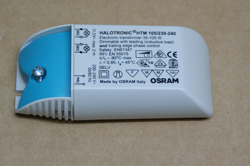 1St. Osram HTM105 Halogentrafo 12V 105VA * HTM 105 * Mouse