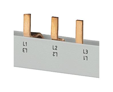 1St. Siemens 5ST3614 Stiftsammelschiene, 10mm² Anschluss: 3x 3-phasig berührungssicher