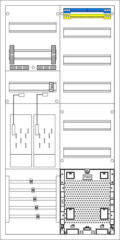 1St. F-Tronic EHZ52APZ EHZ52APZ, 2 ZP, 2 DS, 1 V mit, APZ-Platz incl. APL-E-S 7121840