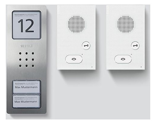 1St. Siedle SET CAB 850-2 E/W, SET CAB 850-2 E/W Audio-Set Siedle Basic