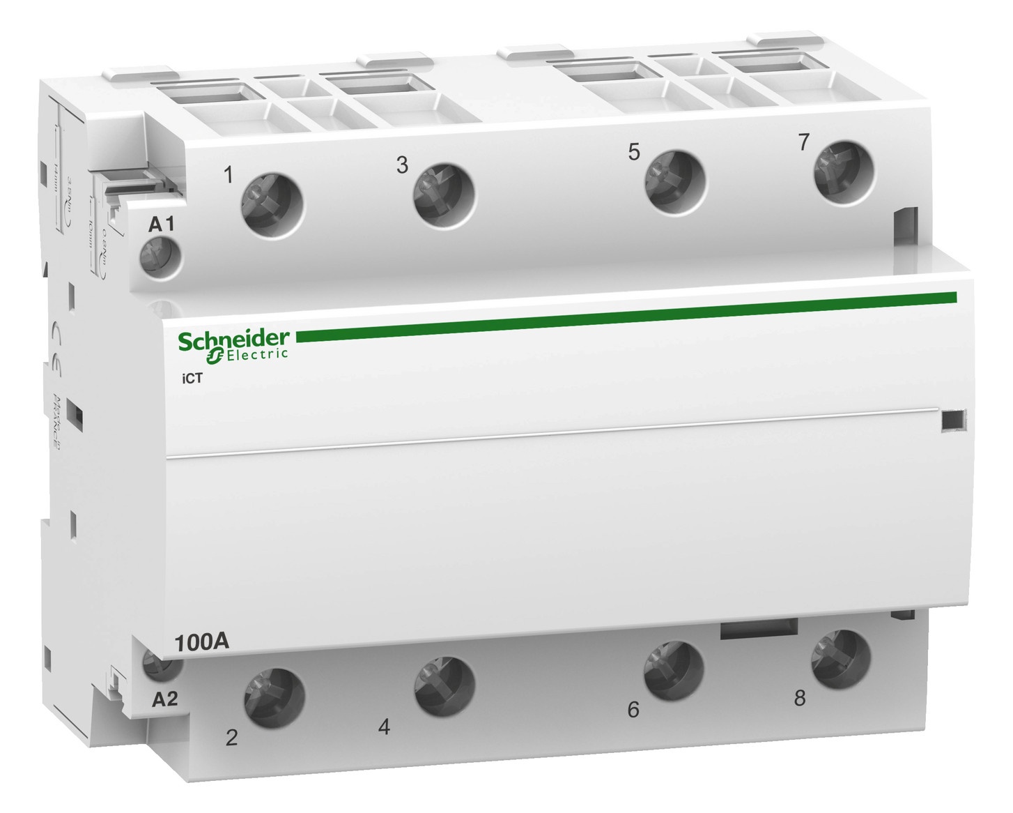 1St. Schneider Electric A9C20884 Installationsschütz iCT 100A 4S 220/240V 50Hz