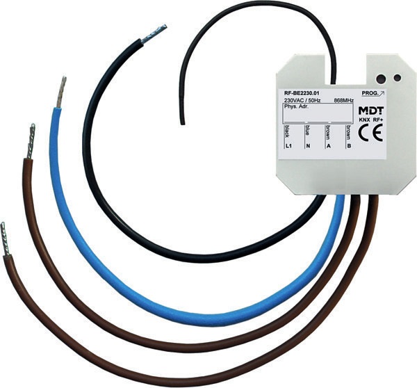 1St. MDT Tasterinterface 2-fach RF-BE2230.01 KNX RF+ 230VAC 868MHz