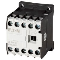 1St. Eaton DILEM-01-G(24VDC) 010343 Leistungsschütz, 3p+1Ö, 4kW/400V/AC3 DILEM01G24V