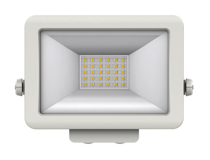 1St. Theben 1020683 LED-Strahler für Wandmontage, 20 Watt, weiß