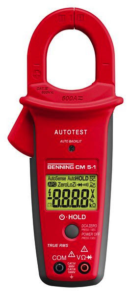 1St. Benning 044066 CM 5-1 TRMS-Dig-Stromzangen-Multimeter