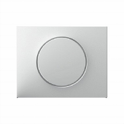 1St. Berker 11357009 Zentralstück mit Regulierknopf für Drehdimmer K.1 polarweiß glänzend