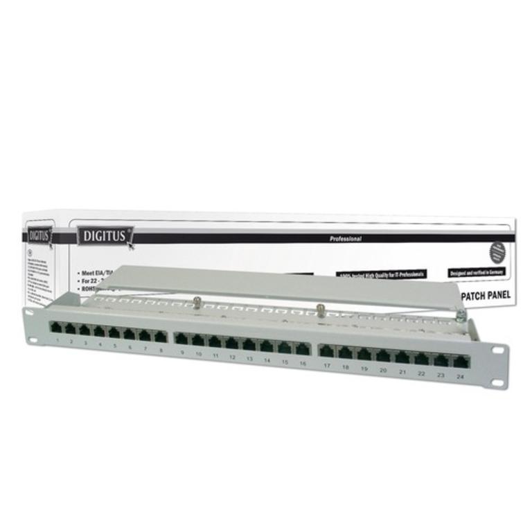 1St. Digitus DN-91624S CAT 6 Klasse E Patch Panel geschirmt