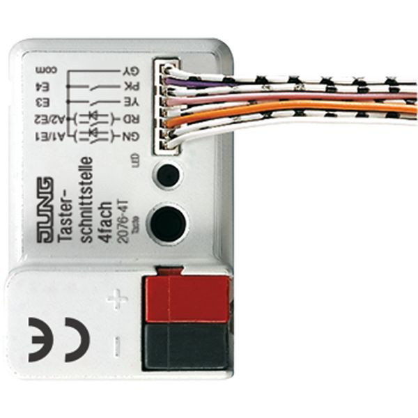 1St. Jung 2076-4T KNX Tasterschnittstelle 4fach 2076-4 T
