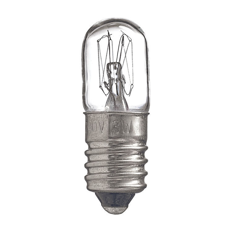 1St. Busch-Jaeger 8340 Glühlampe mit E 10 Gewinde, lichtstark, für Lichtsignale 