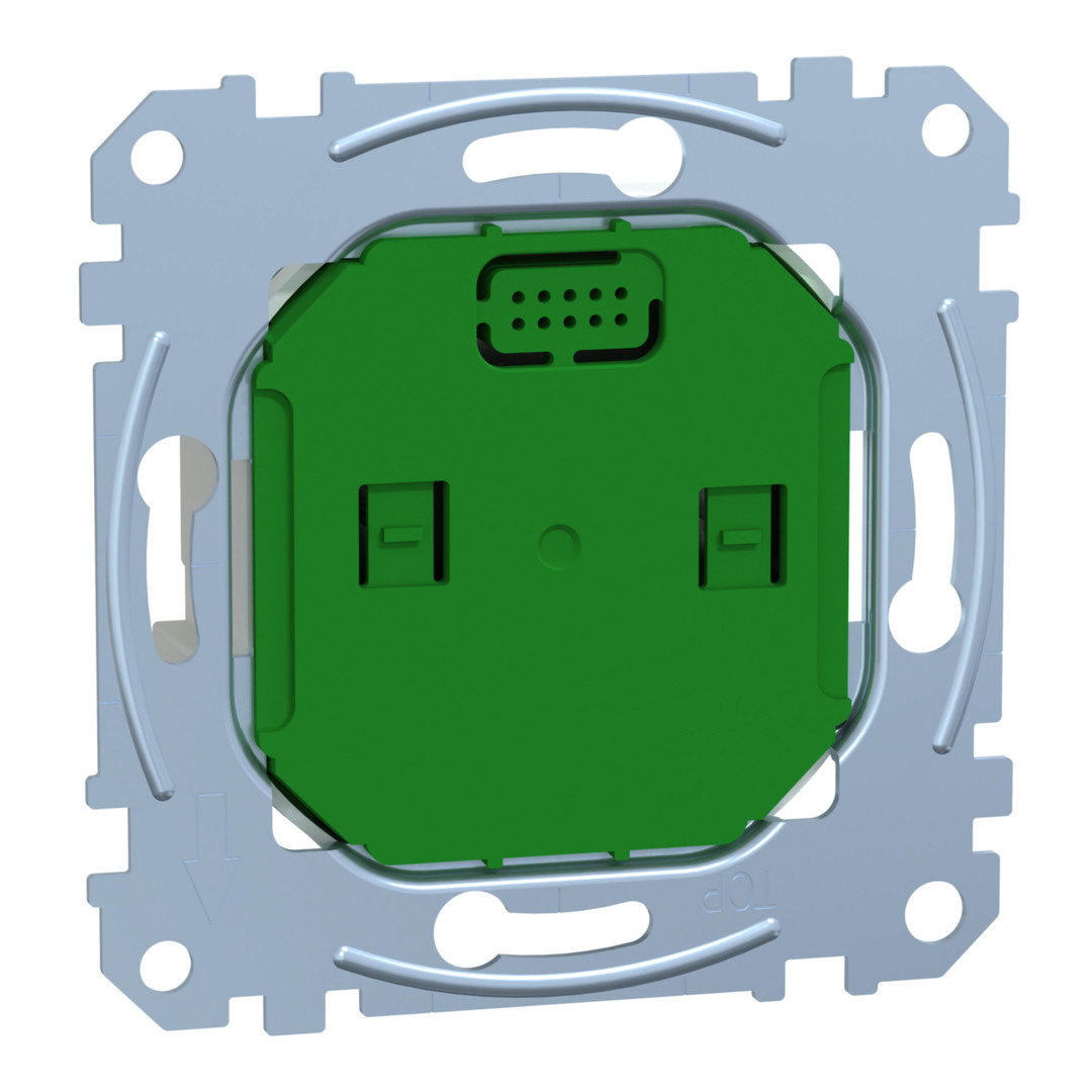 1St. Merten MEG5777-0000 Connected Raumtemperaturregler-Einsatz, 2A, ZB