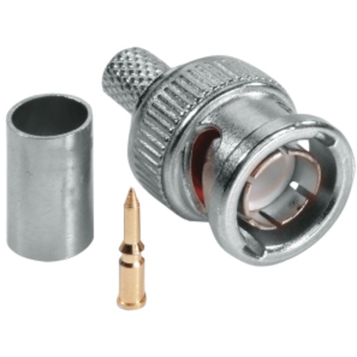 1St. Abus TVAC40600 BNC Crimp Stecker RG-59