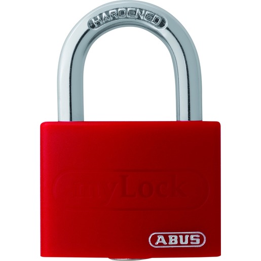 1St. Abus ABVS50011 T65AL/40 rot D/FNLI Aluminium Hangschloss