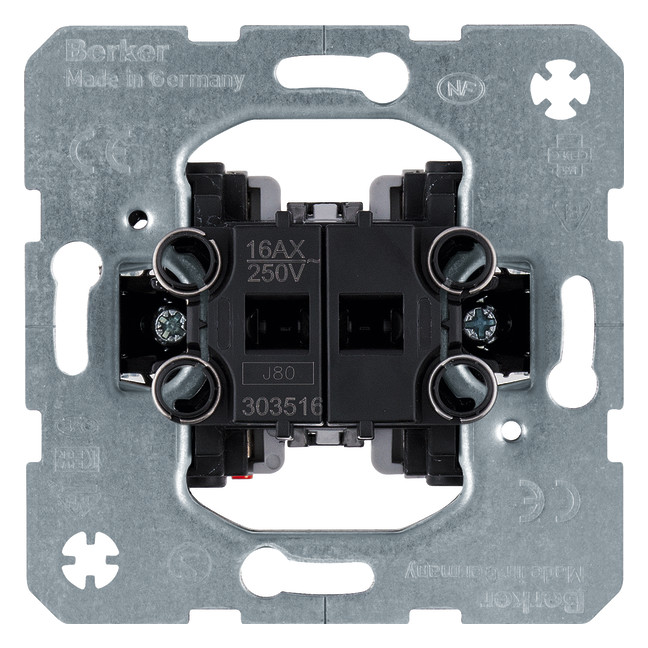1St. Berker 303516 Serienschalter Aus/Wechsel 16 AX