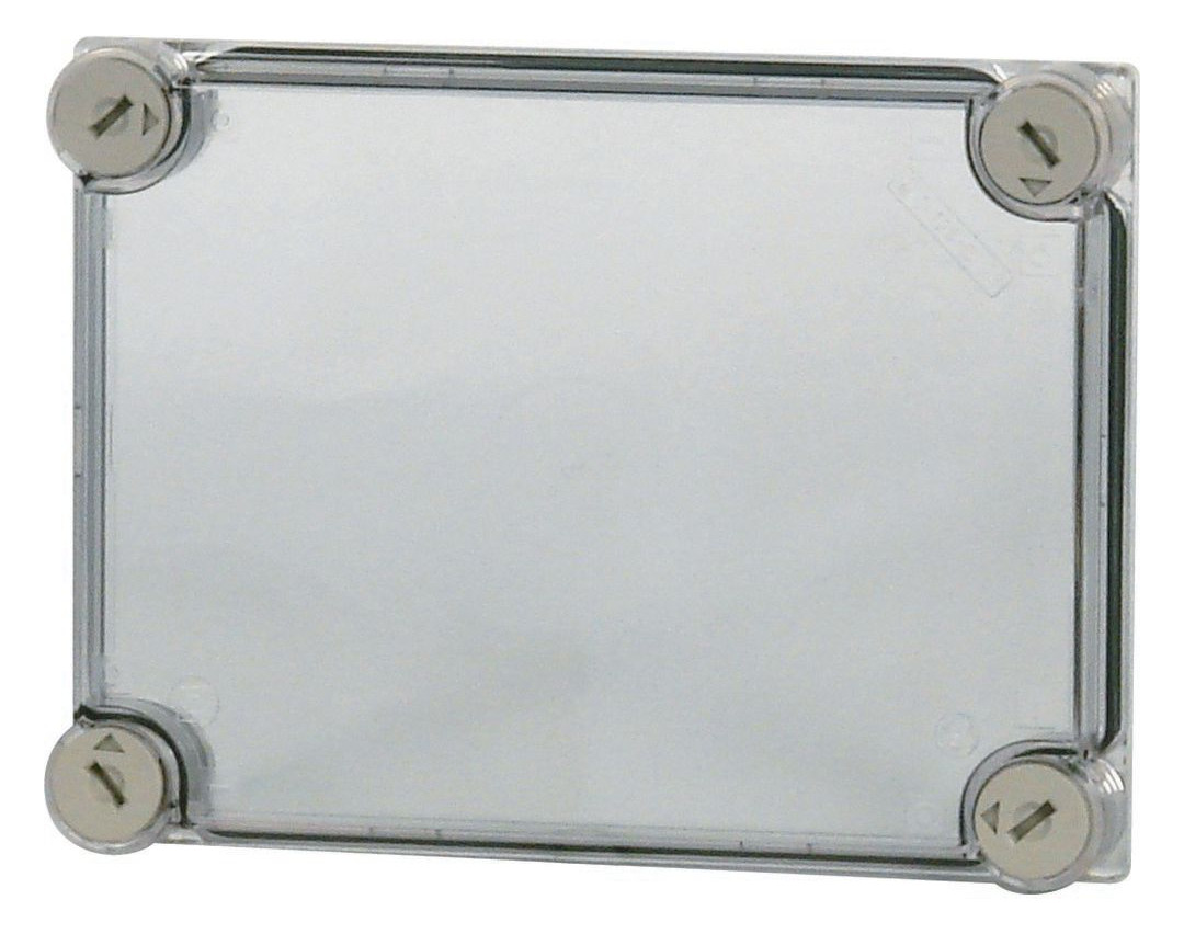 1St. Eaton D125-CI23 014830 Deckel, transparent rauchgrau, HxBxT=250x187,5x25mm