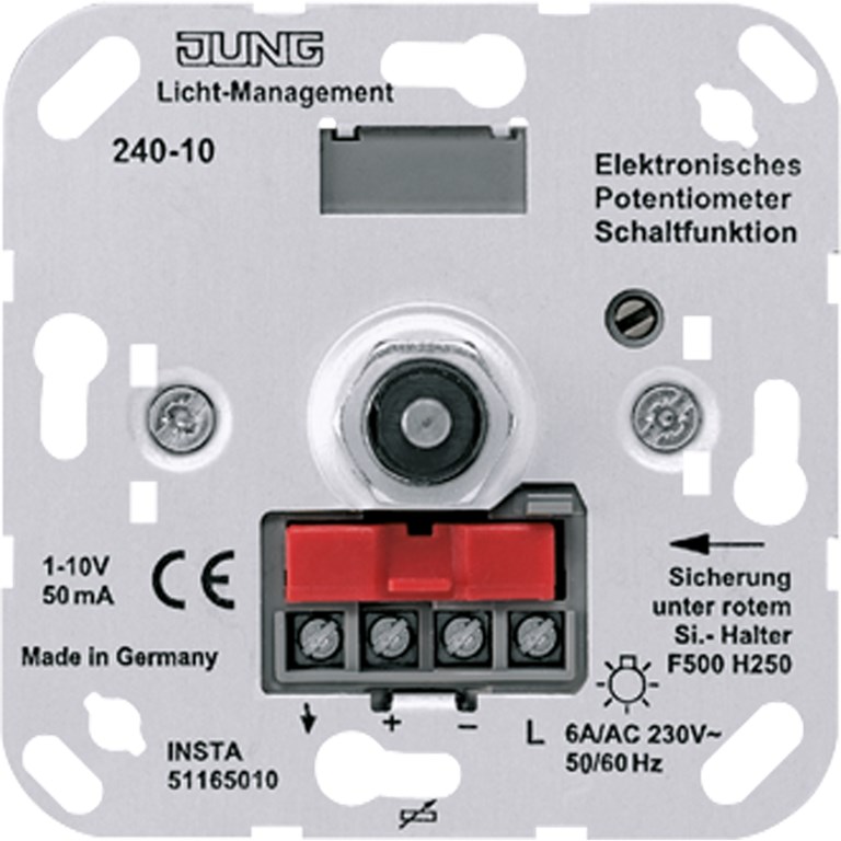 1St. Jung 240-10 Elektronisches Potentiometer z. Regelung 240-10