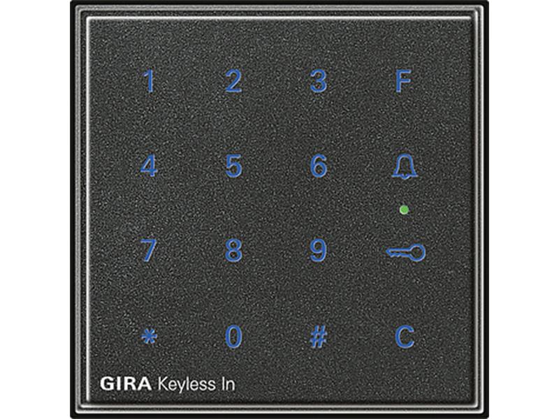 1St. Gira 260567 Gira Keyless In Codetastatur TX_44 (WG UP) Anthrazit