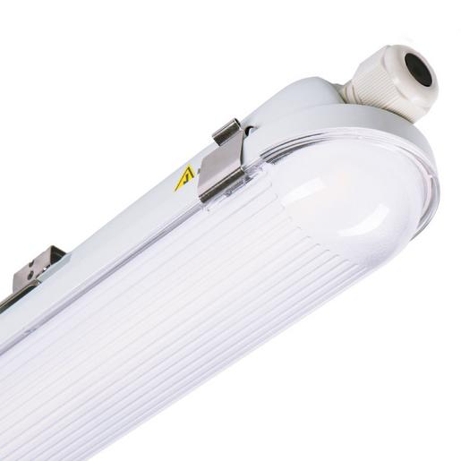 1St. NEWLEC NLEDFRWVL120_3200_54 LED-Feuchtraumwannenleuchte, 19 bis 30W