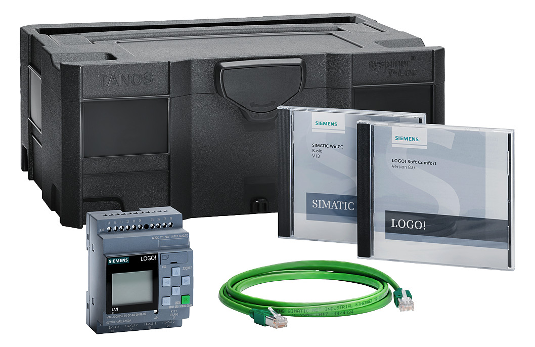 1St. Siemens 6ED10573BA030AA8 LOGO! 8Starter-Kit 230RCE