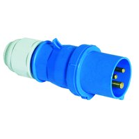 1St. Bals 2126 Stecker QUICK-CONNECT mit MULTI-GRIP Verschraubung 16A 3p 230V 6h IP44