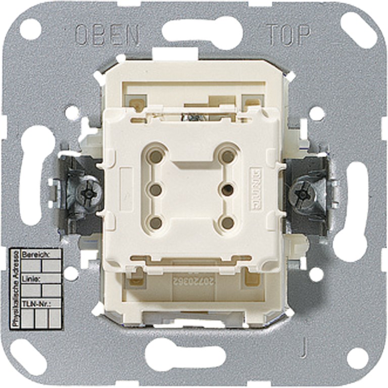 1St. Jung 4071.01LED KNX Taster BA 1fach - Tasterstellung 4071.01 LED