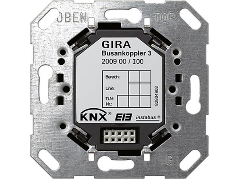 1St. Gira 200900 Busankoppler 3 externer Fühler KNX Einsa 200900