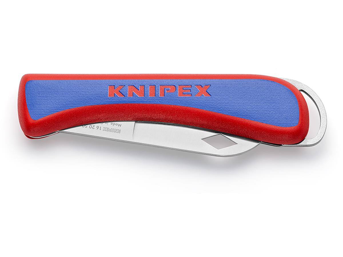 1St. Knipex 16 20 50 SB Elektriker Kabelmesser Klingenlänge 80 mm 190 mm